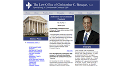 Desktop Screenshot of bouquetlawoffice.com